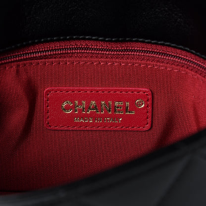Chanel Lambskin Quilted Small La Parisienne Top Handle Flap Black 8 of 11