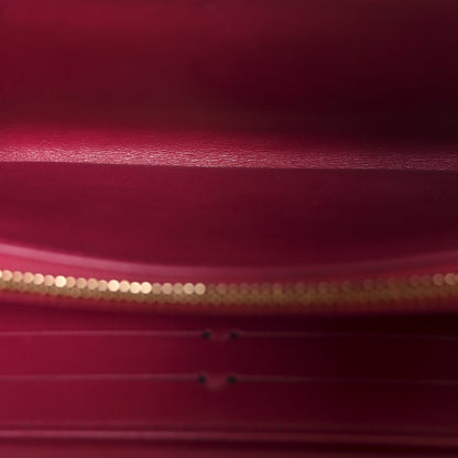 Louis Vuitton Vernis Sarah Wallet Rose Indien 5 of 7