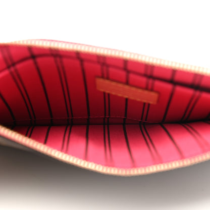 Louis Vuitton Monogram Neverfull MM GM Pochette Pivoine 5 of 7