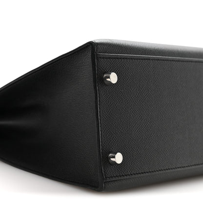 Hermes Epsom Kelly Sellier 32 Black 9 of 11