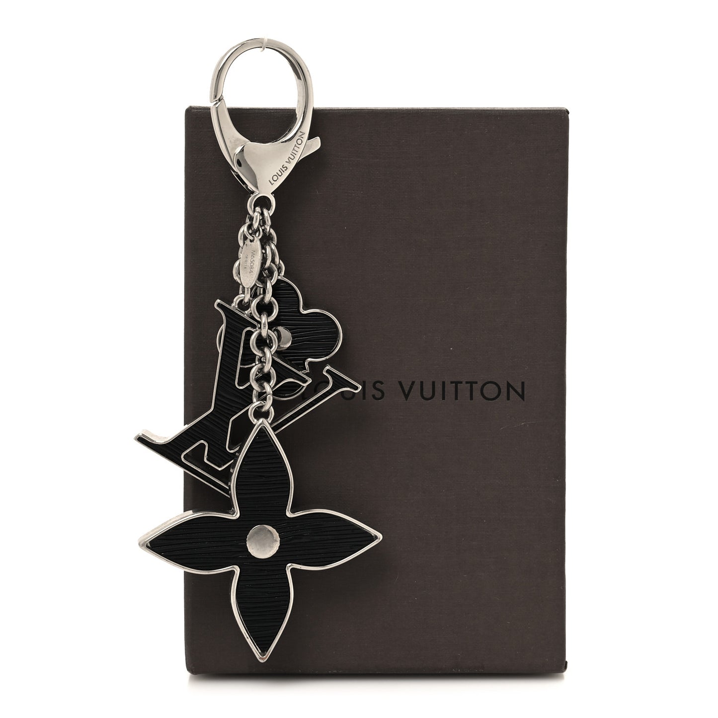 Electric Epi Fleur d'Epi Bag Charm Black