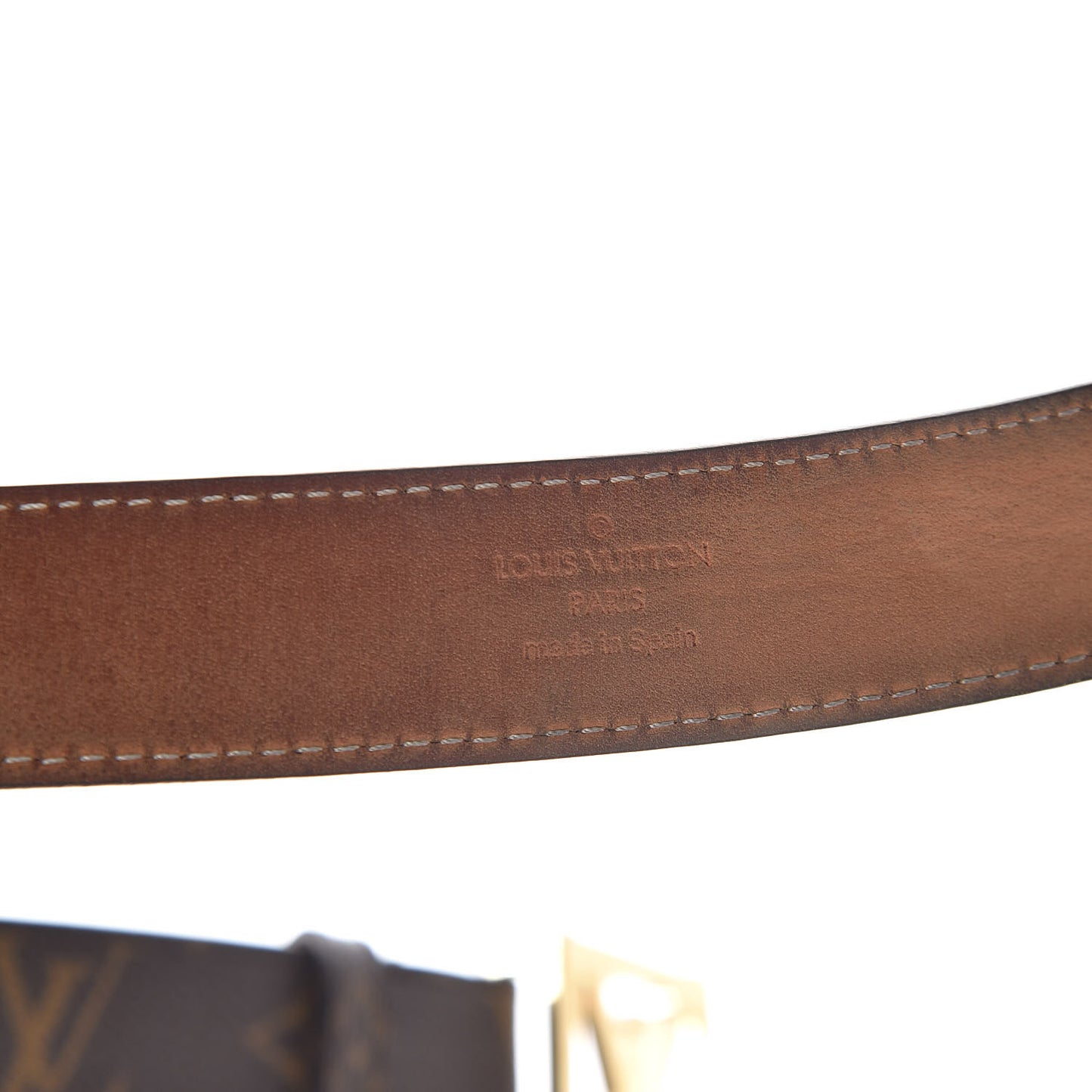 Monogram LV Frame Belt 90 36