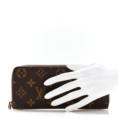 Louis Vuitton Monogram Clemence Wallet Fuchsia 2 of 10