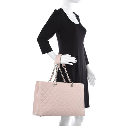 Chanel Caviar XL Grand Shopping Tote GST Light Pink 2 of 10