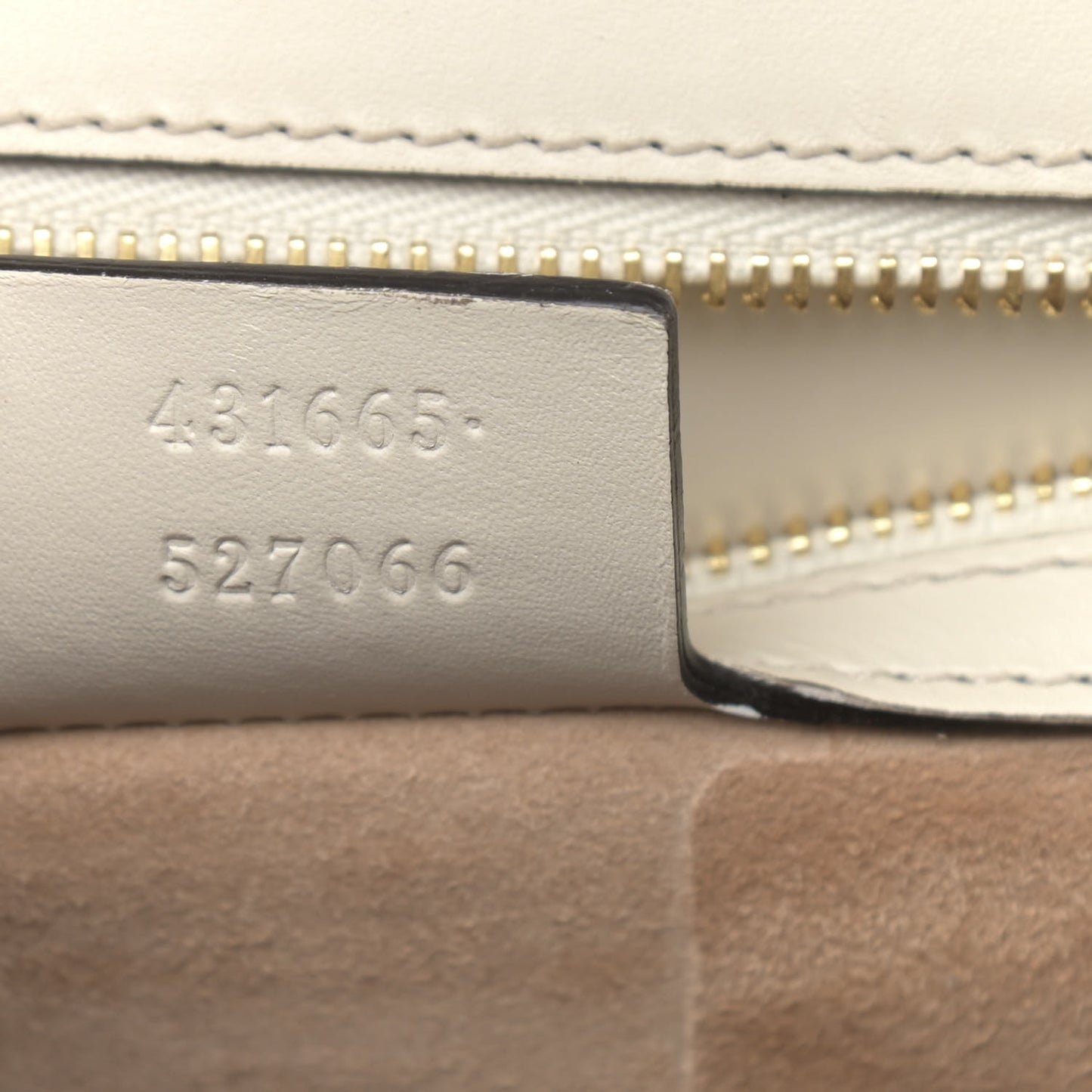 Calfskin Web Medium Sylvie Top Handle Bag White