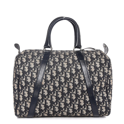 Christian Dior Monogram Boston Navy Blue 1 of 7
