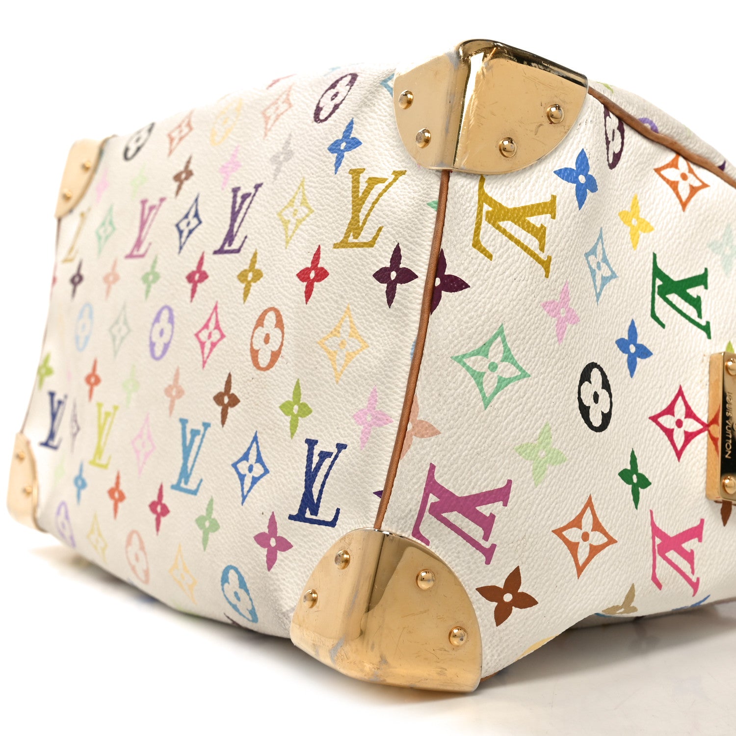 Louis Vuitton Monogram Multicolor Speedy 30 White 10 of 10