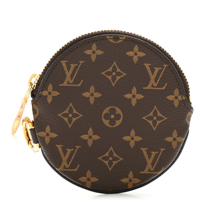 Louis Vuitton Mini Monogram Trio Pouch Round Coin Purse 1 of 8