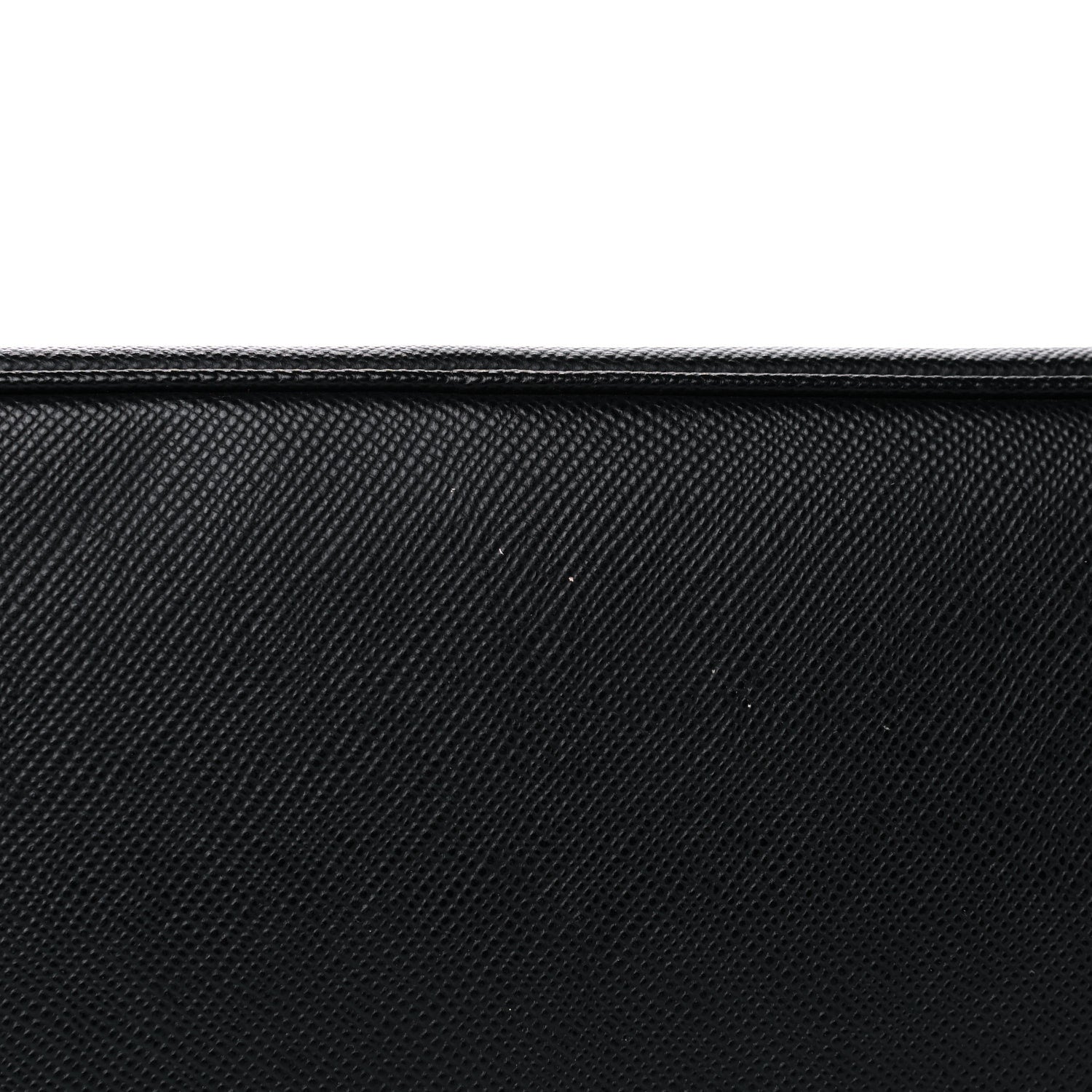 Prada Saffiano Cuir Small Double Bag Black 16 of 34