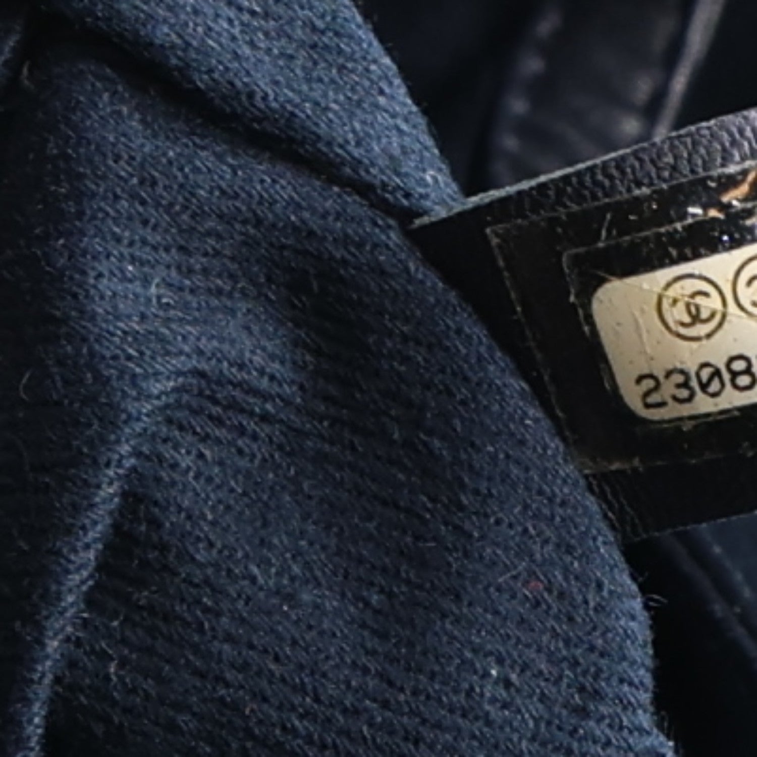 Chanel Denim Large Deauville Tote Dark Blue 6 of 9