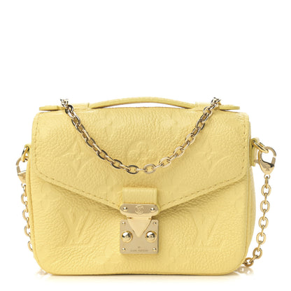 Louis Vuitton Empreinte Micro Metis Jaune 1 of 9