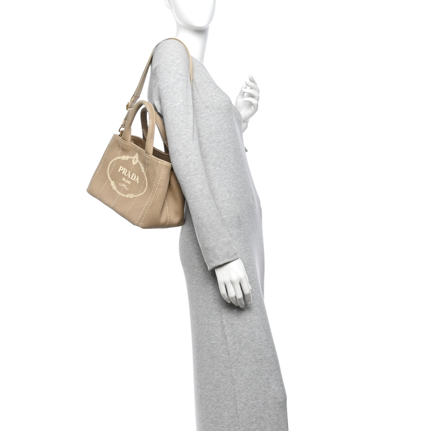 Canapa Small Logo Tote Deserto