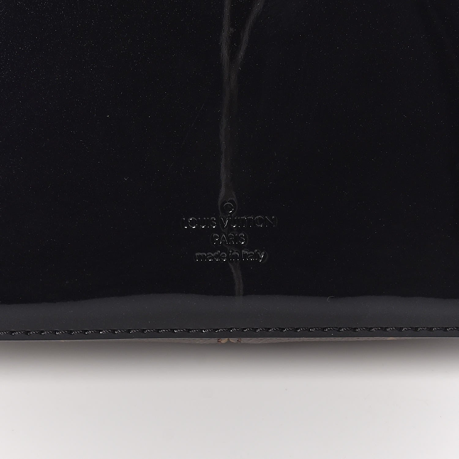Louis Vuitton Patent Calfskin Monogram Cherrywood BB Black 6 of 8