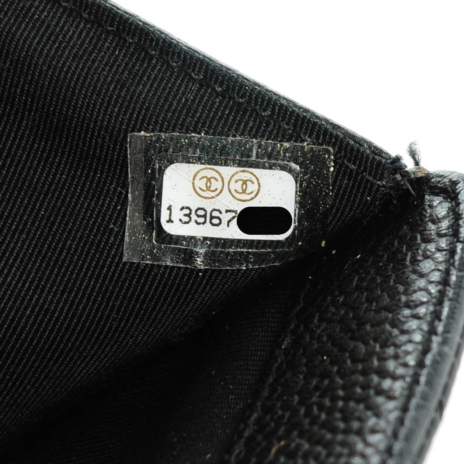 Chanel Caviar Quilted Large Flap Wallet Black 8 of 8