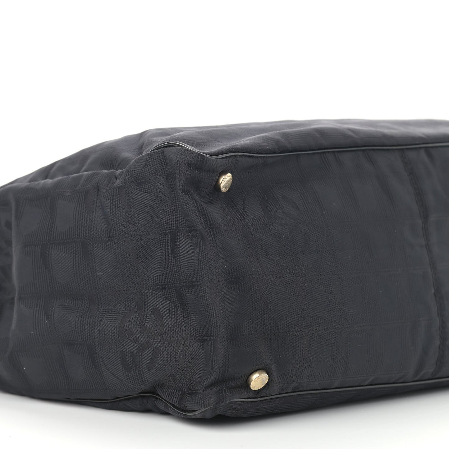 Nylon Medium Travel Tote Black