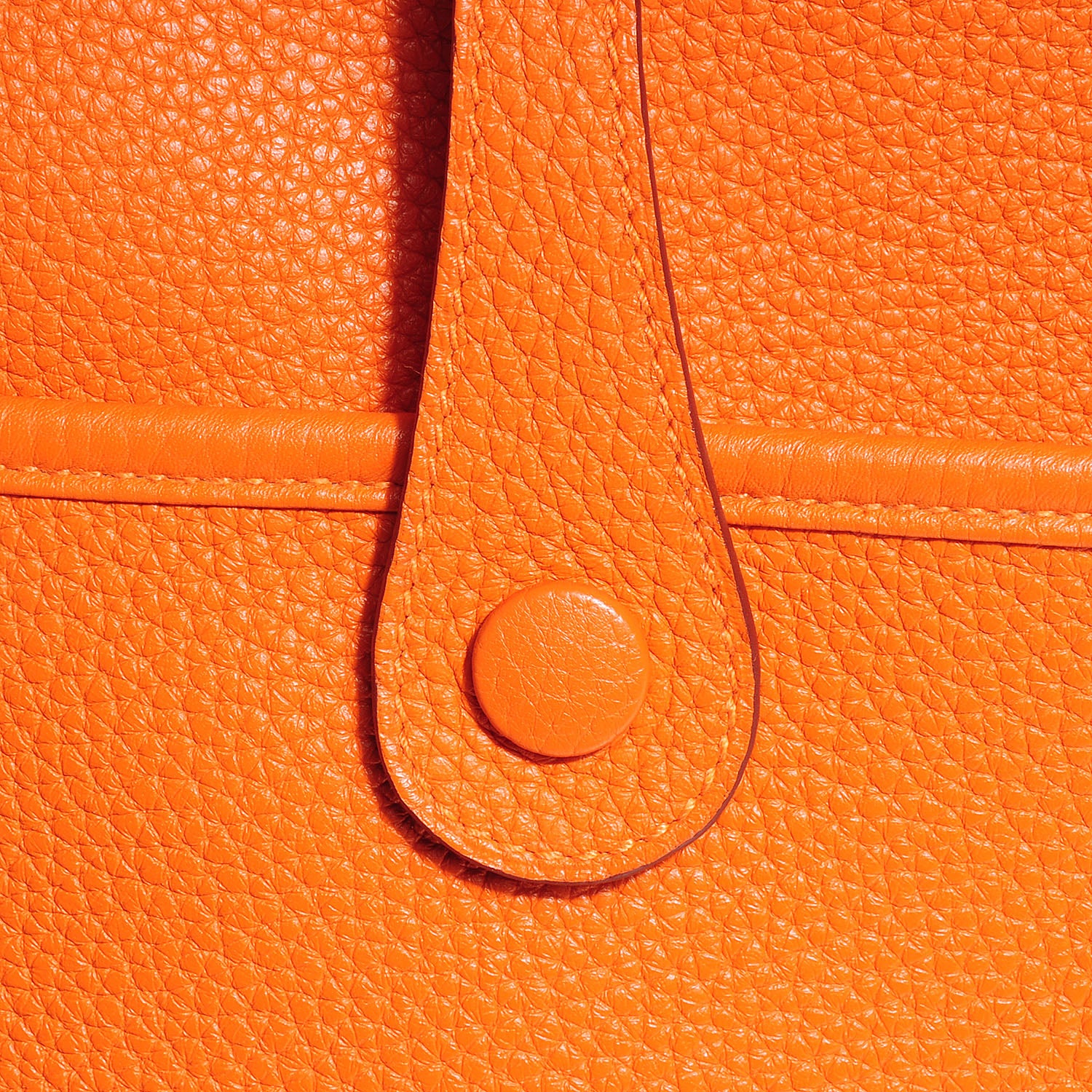 Hermes Taurillon Clemence Evelyne PM III Orange 15 of 15