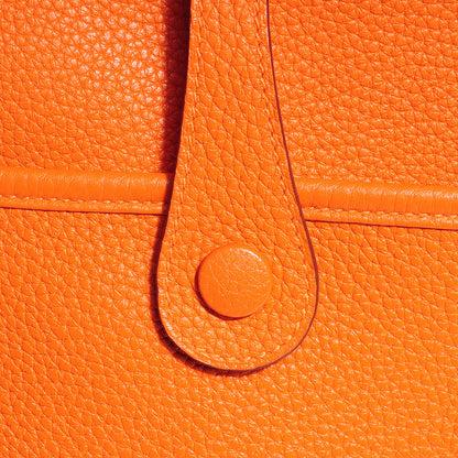 Hermes Taurillon Clemence Evelyne PM III Orange 15 of 15