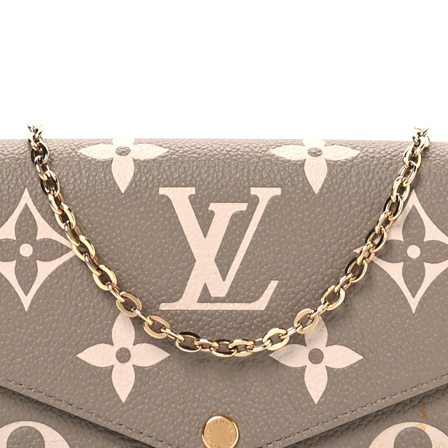 Empreinte Monogram Giant Felicie Pochette Tourterelle Creme