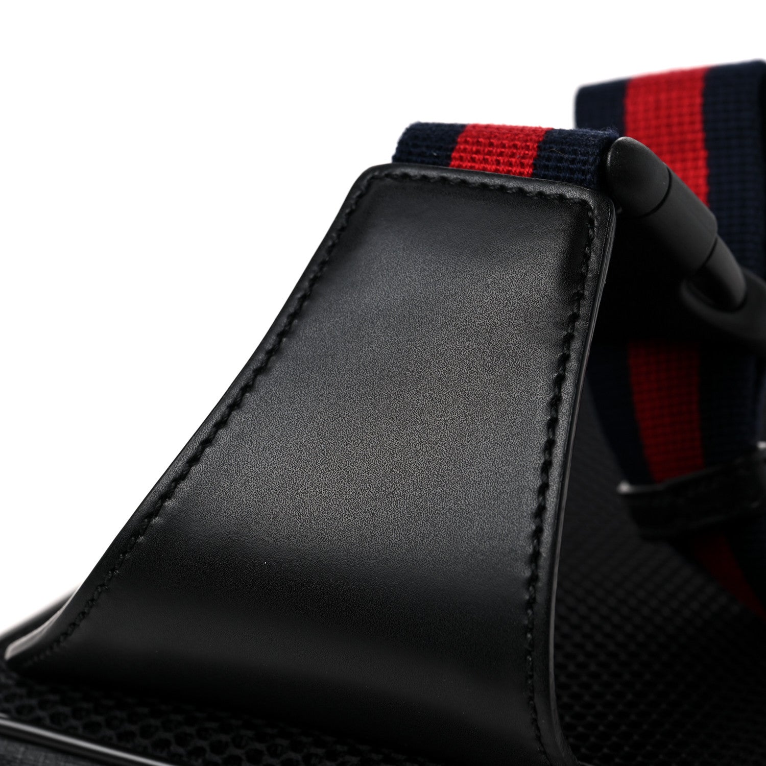 Gucci Soft GG Supreme Monogram Web Belt Bag Black Grey 12 of 13