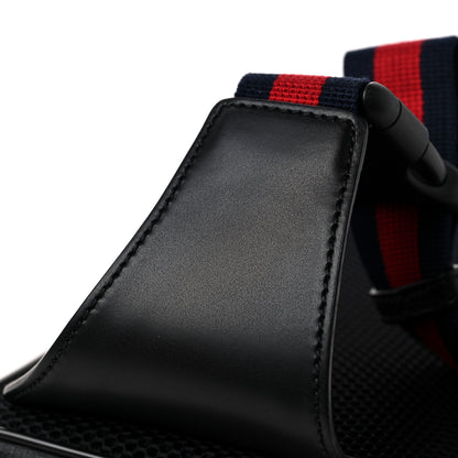 Gucci Soft GG Supreme Monogram Web Belt Bag Black Grey 12 of 13