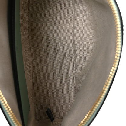 Gucci Monogram Jumbo GG Textured Dollar Calfskin Small Ophidia Dome Shoulder Bag Beige Pepperlight Mint 5 of 10