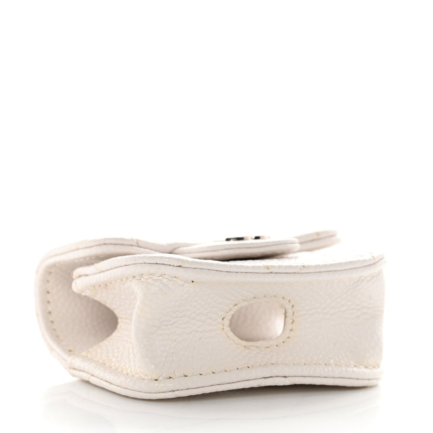 Caviar Quilted Airpods Pro Case White