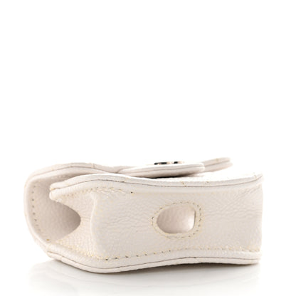 Chanel Caviar Quilted Airpods Pro Case White 3 of 8