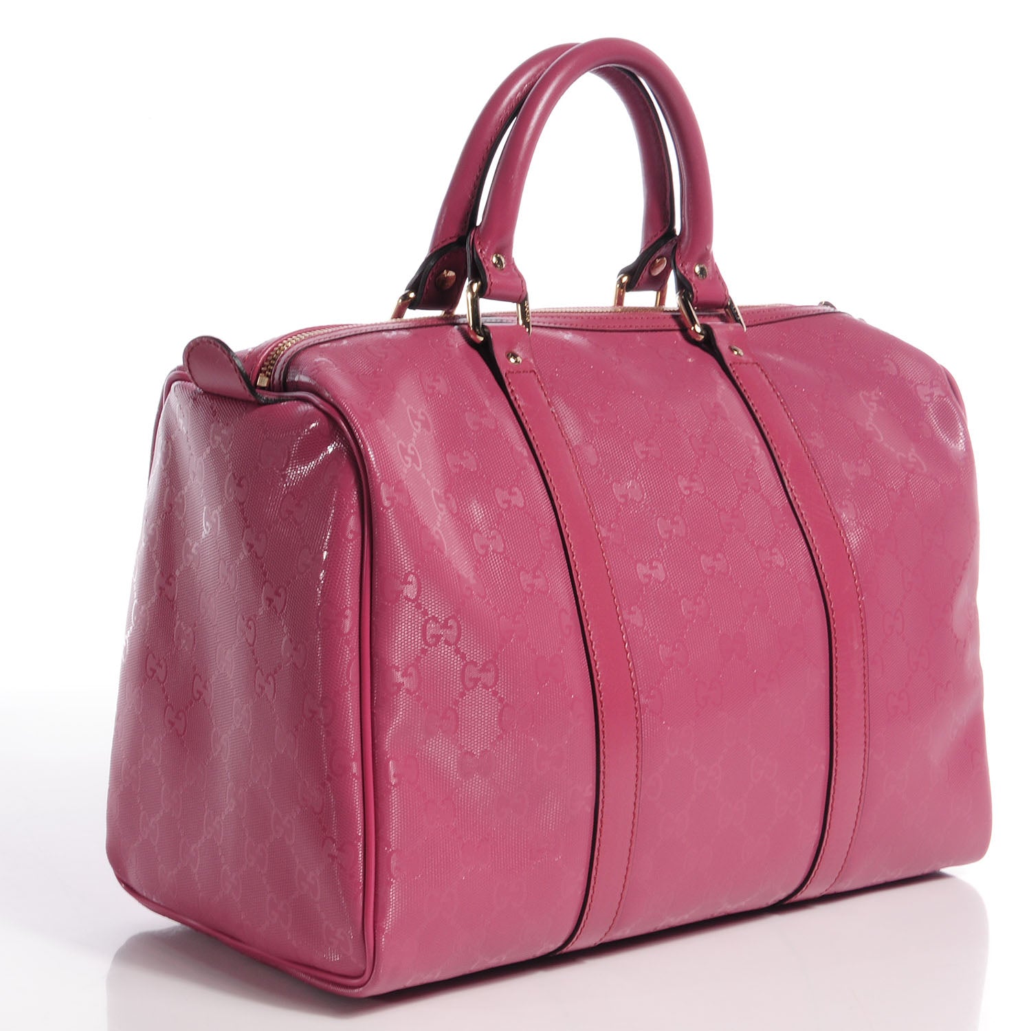 Gucci Imprime Monogram Medium Joy Boston Vintage Rose 3 of 7