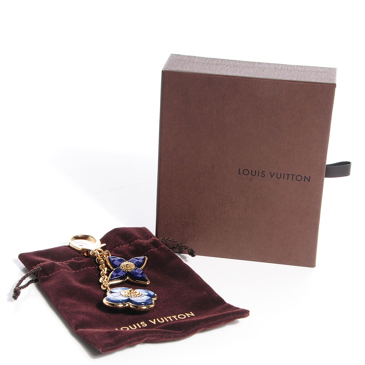 Louis Vuitton Mosaique Bag Charm Blue 3 of 6