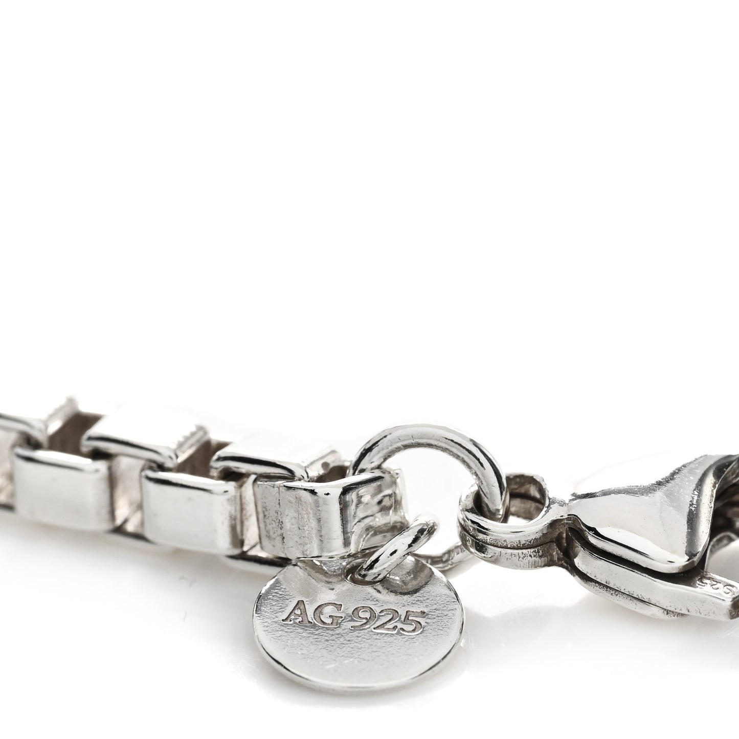 Sterling Silver 4mm Venetian Link Bracelet