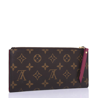Louis Vuitton Monogram Adele Wallet Fuchsia 3 of 8