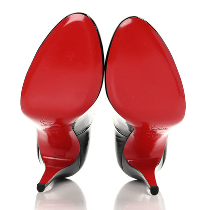 Christian Louboutin Patent Ron Ron 100 Pumps 39 Black 5 of 7