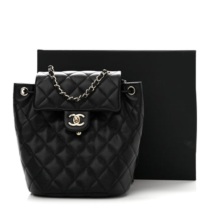 Chanel Caviar Quilted Mini Urban Spirit Backpack Black 11 of 11