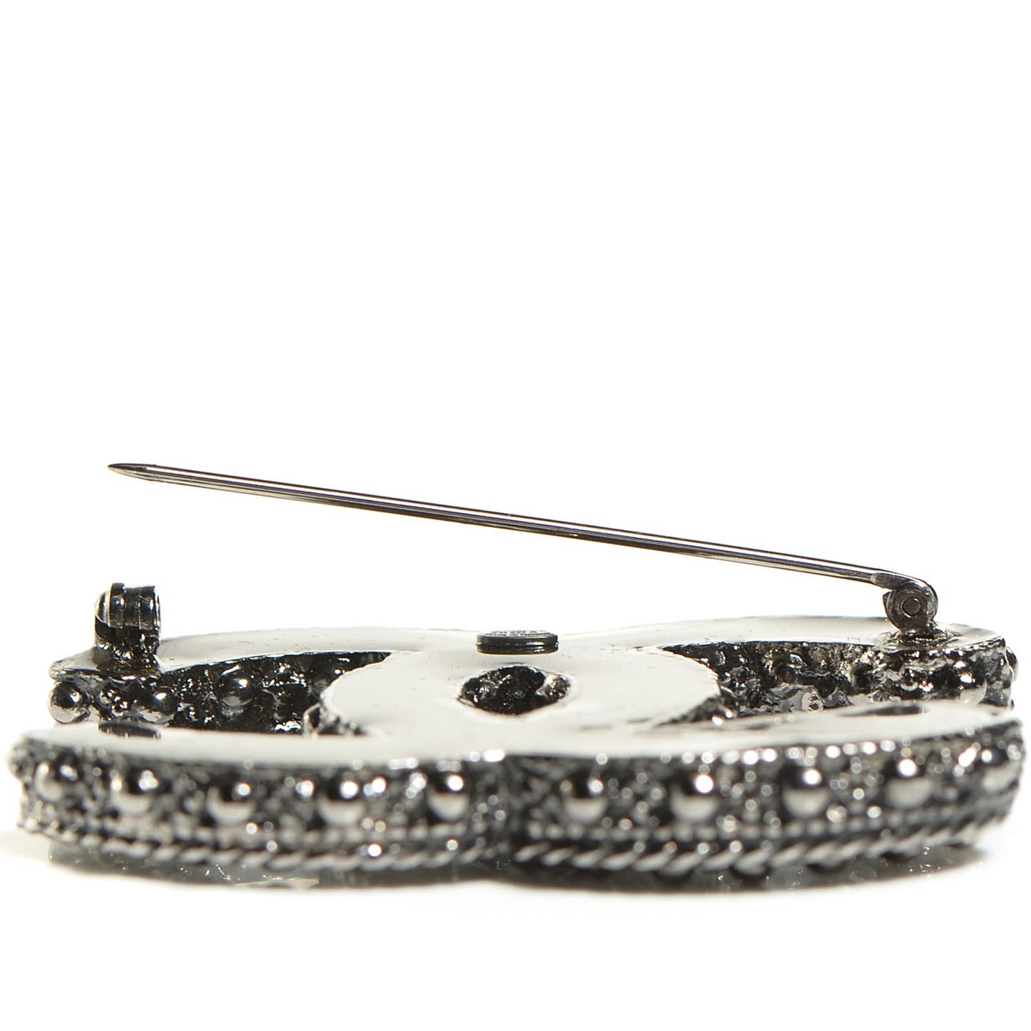 Ruthenium CC Brooch
