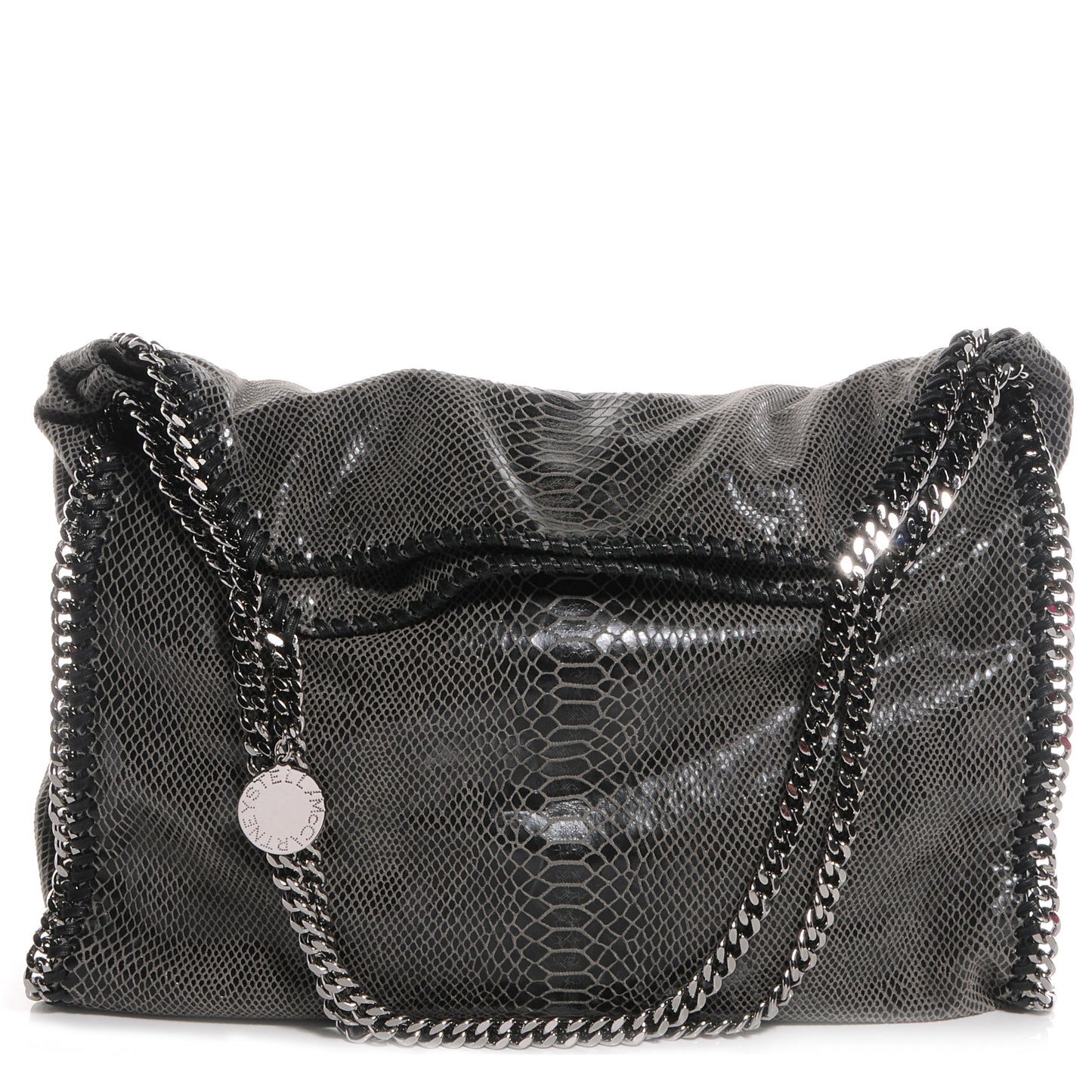 Faux Python Large Falabella Tote