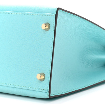 Hermes Epsom Kelly Sellier 28 Bleu Atoll 12 of 13