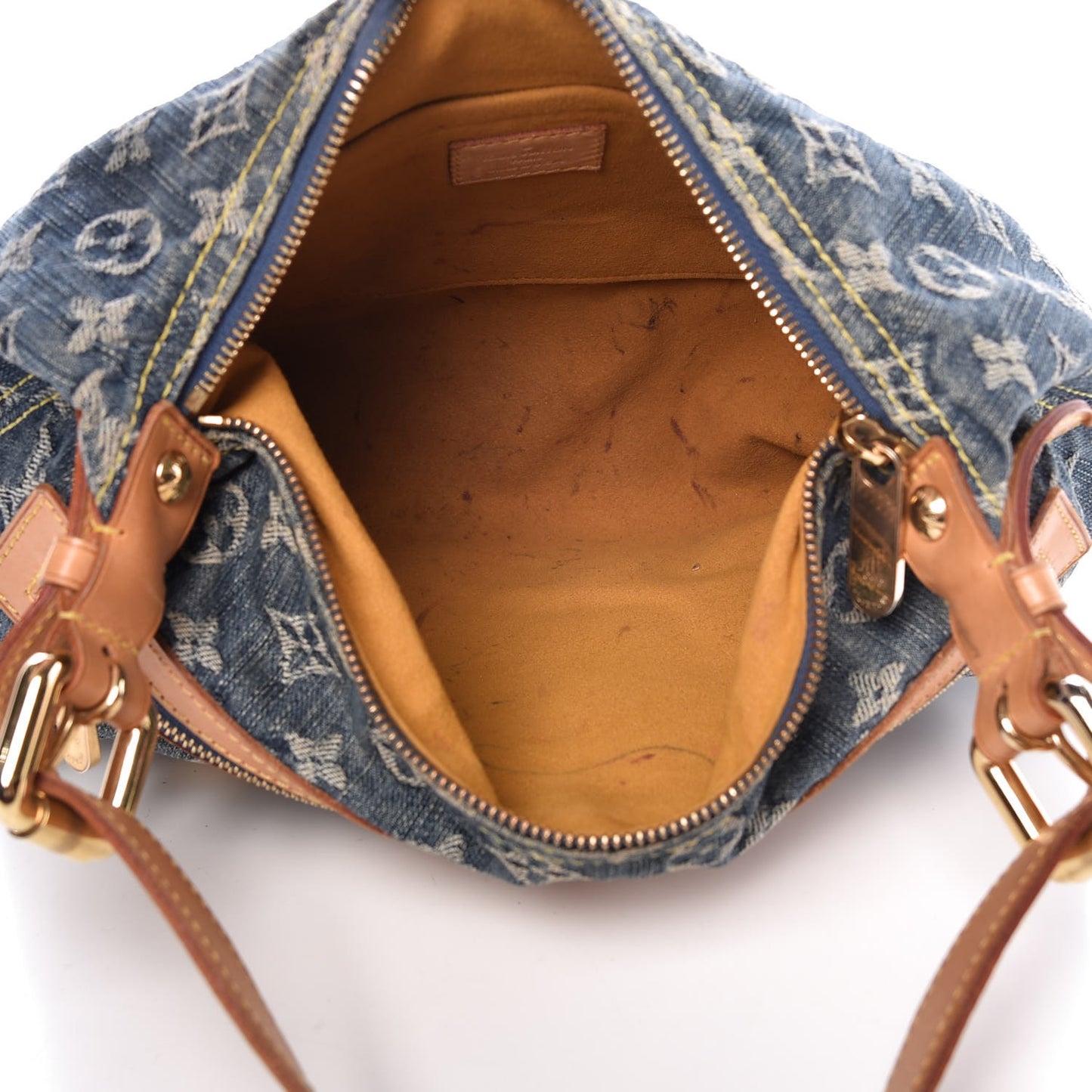 Monogram Denim Baggy PM Blue