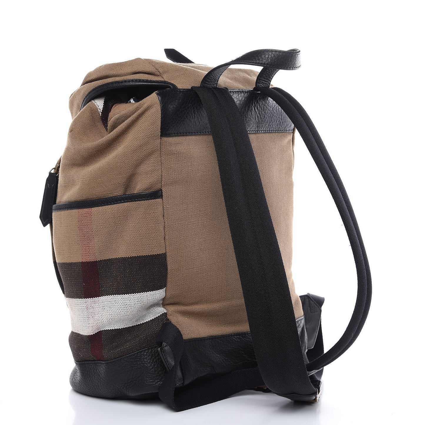 Canvas Mega Check Drifton Backpack Black