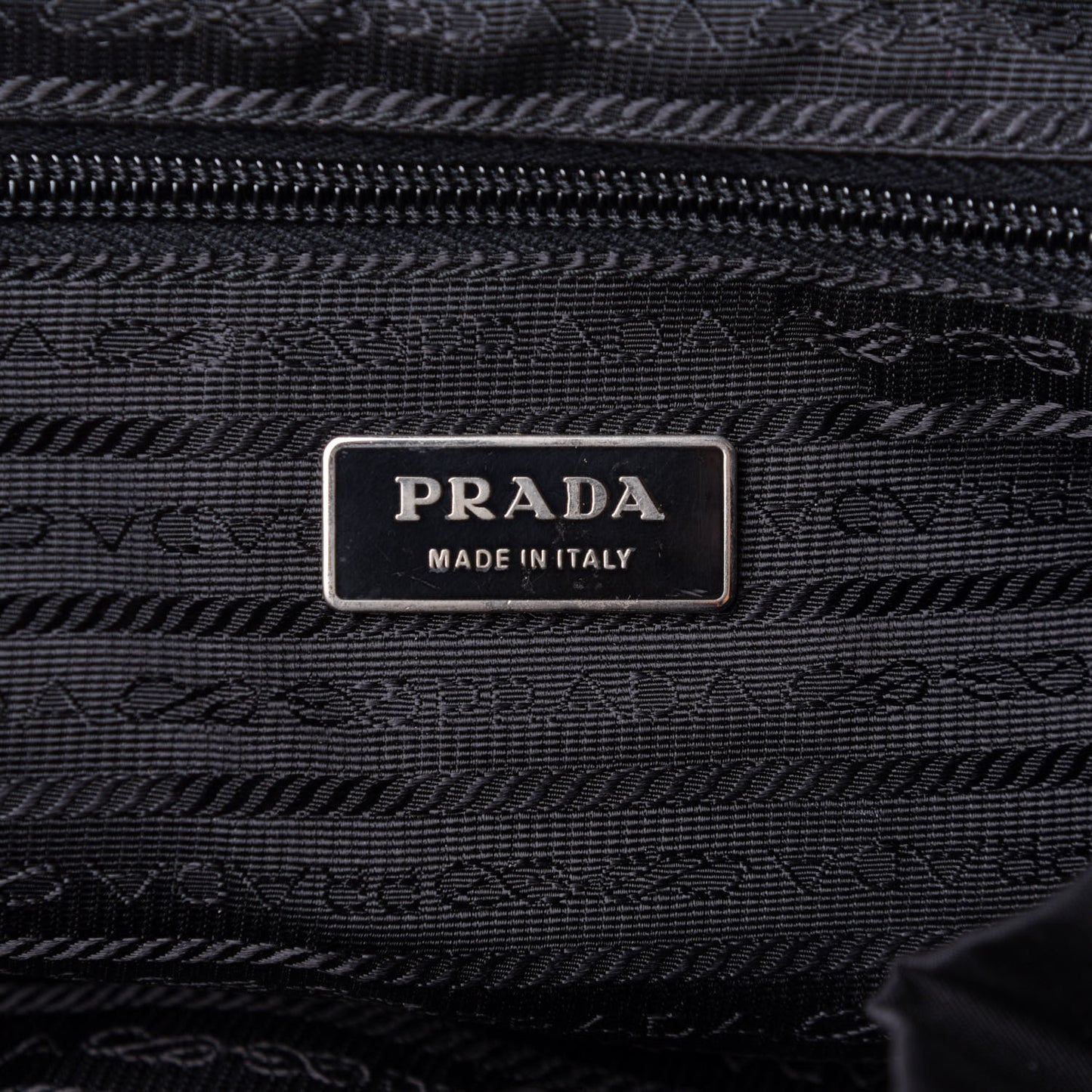 Nylon Vela Small Backpack Black