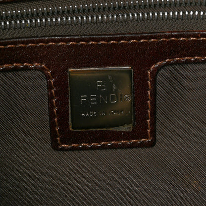 Fendi Calf Hair Zebra Print Baguette Brown 6 of 15