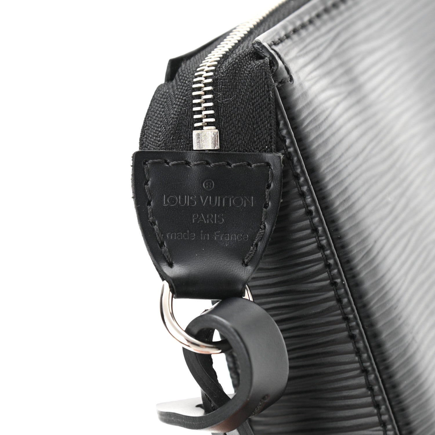 Louis Vuitton Epi Pochette Accessories NM Black 8 of 10