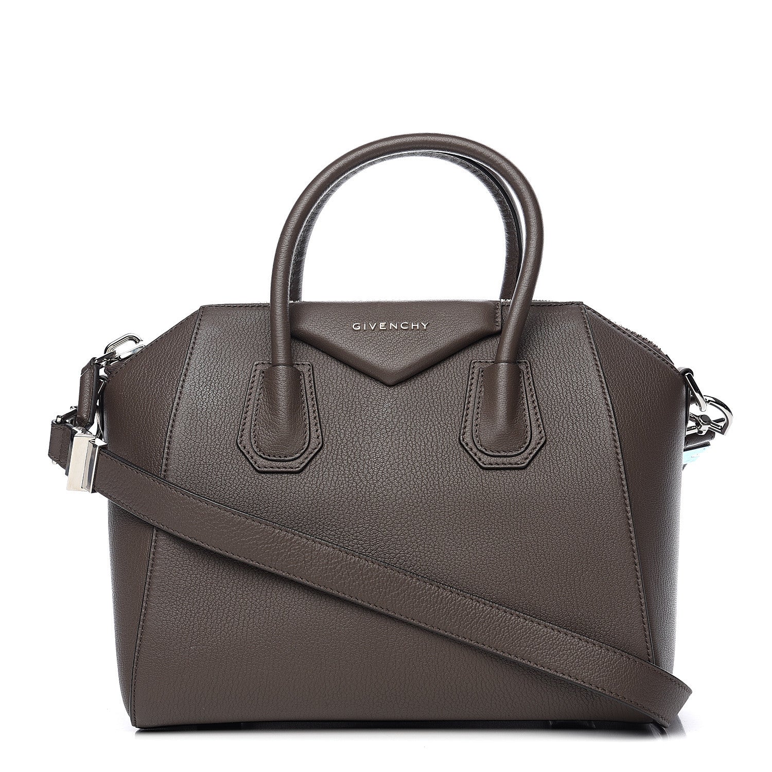 Givenchy Sugar Goatskin Small Antigona Heather Grey 1 of 10