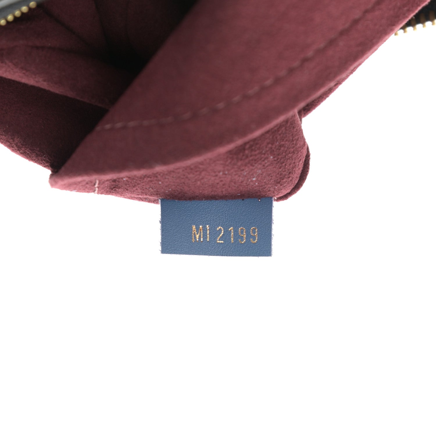Louis Vuitton Monogram Beaubourg Hobo Mini Bordeaux Red Peach Safran Blue Jean Blue 7 of 10