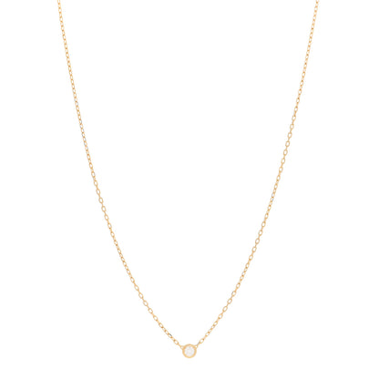 Cartier 18K Yellow Gold Diamond SM D'Amour Pendant Necklace 1 of 5