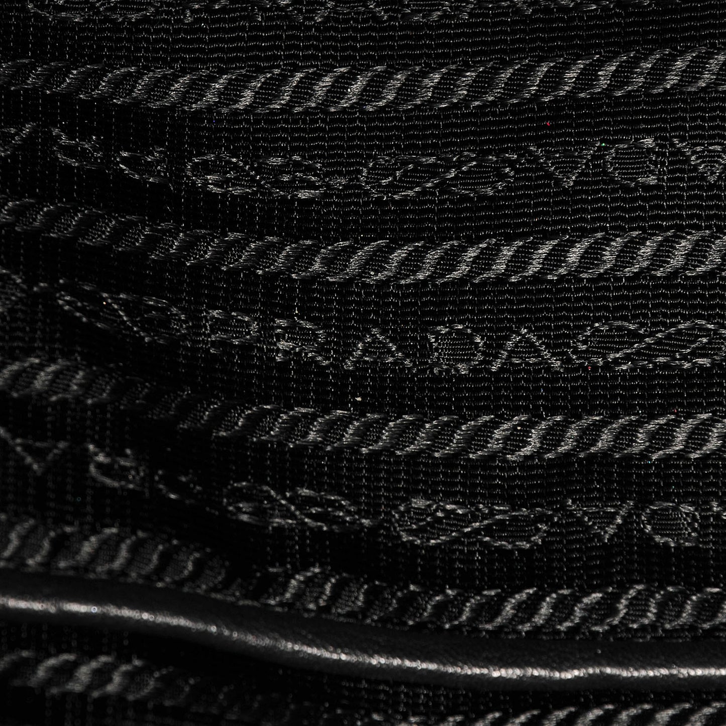 Tessuto Nylon Large Tote Nero Black