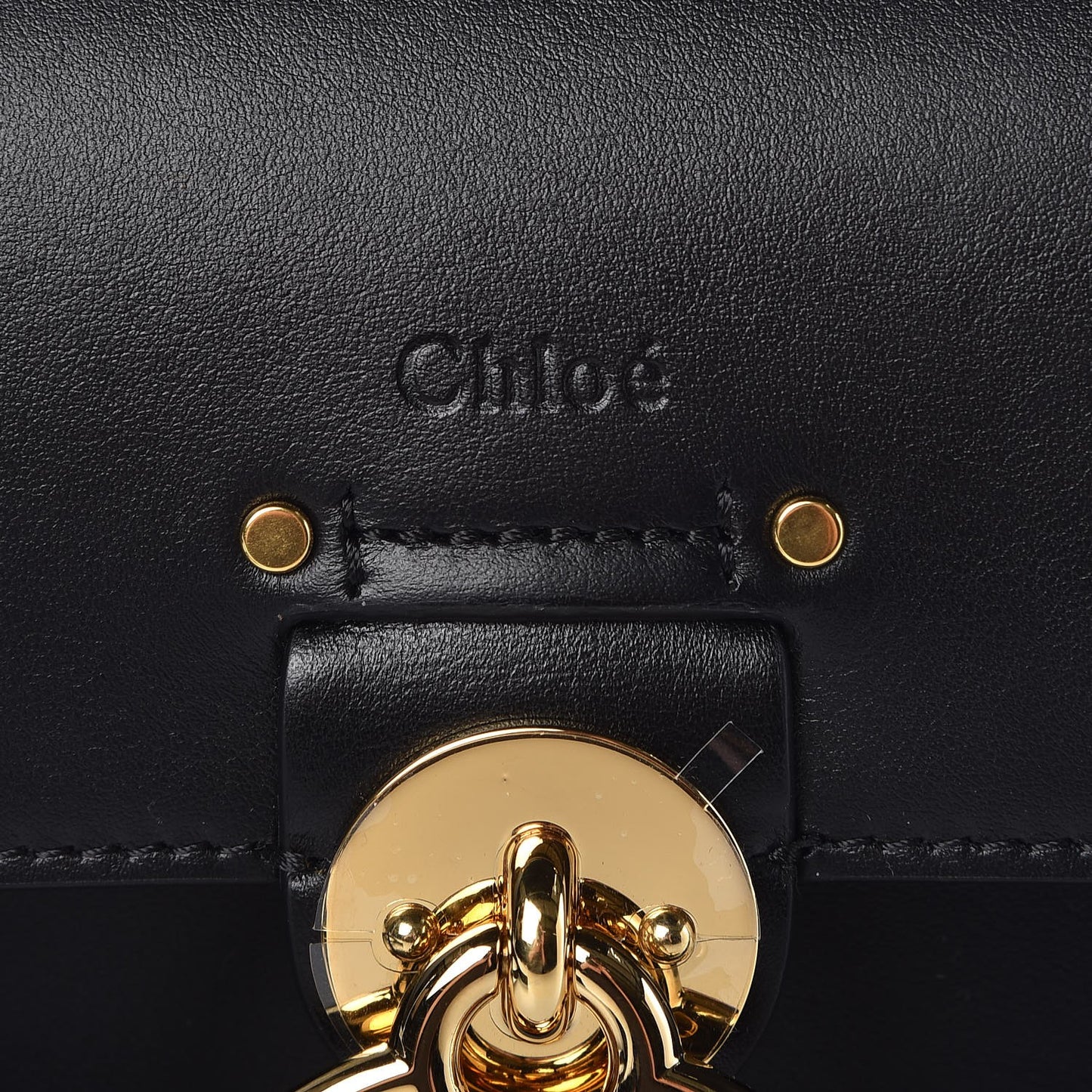 Calfskin Small Tess Bag Black