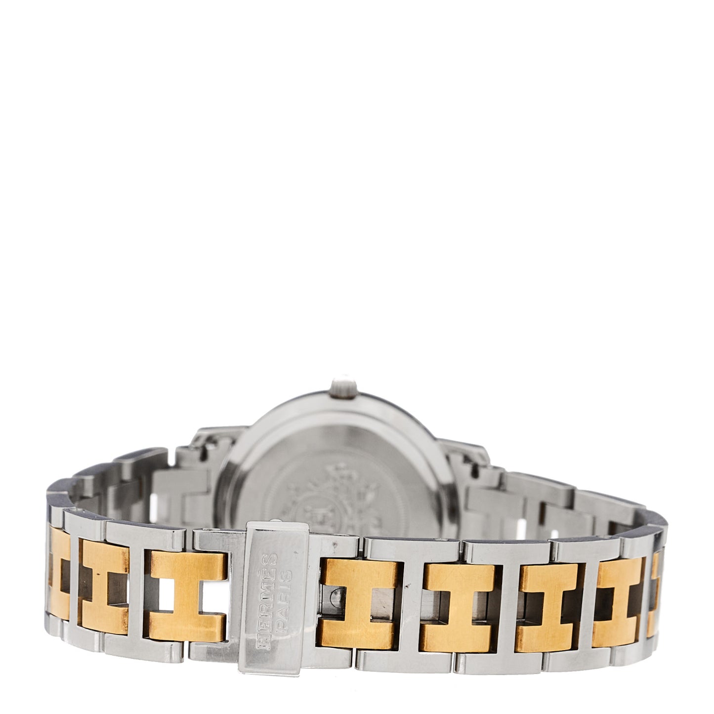 Stainless Steel 24mm Clipper Quartz Watch Gold