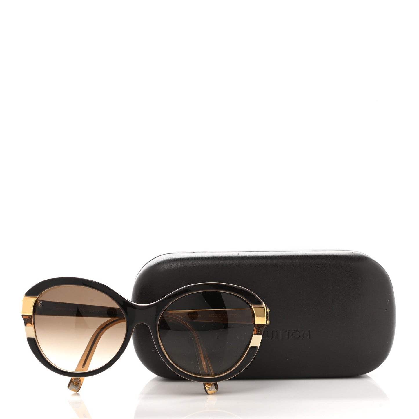 Petit Soupcon Cat Eye Sunglasses Z0487W Brown