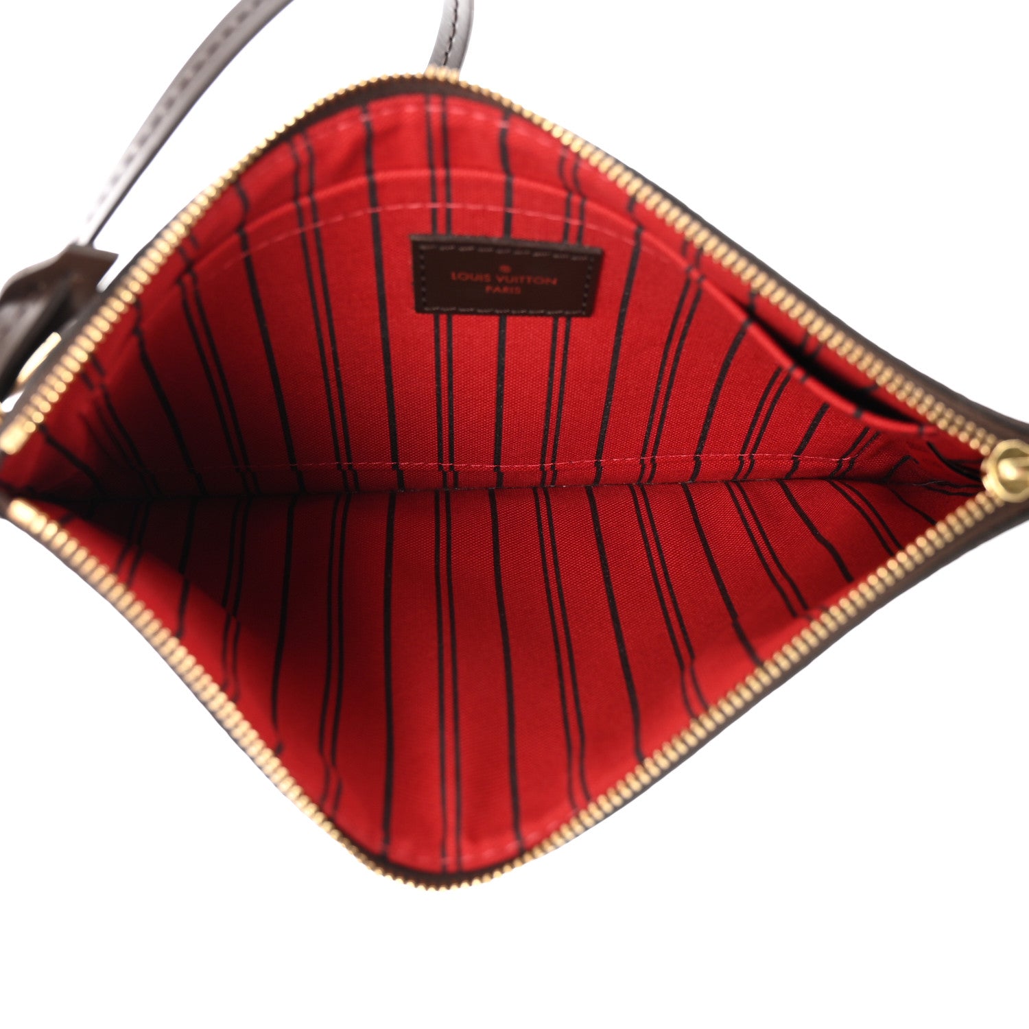 Louis Vuitton Damier Ebene Neverfull MM GM Pochette 6 of 7