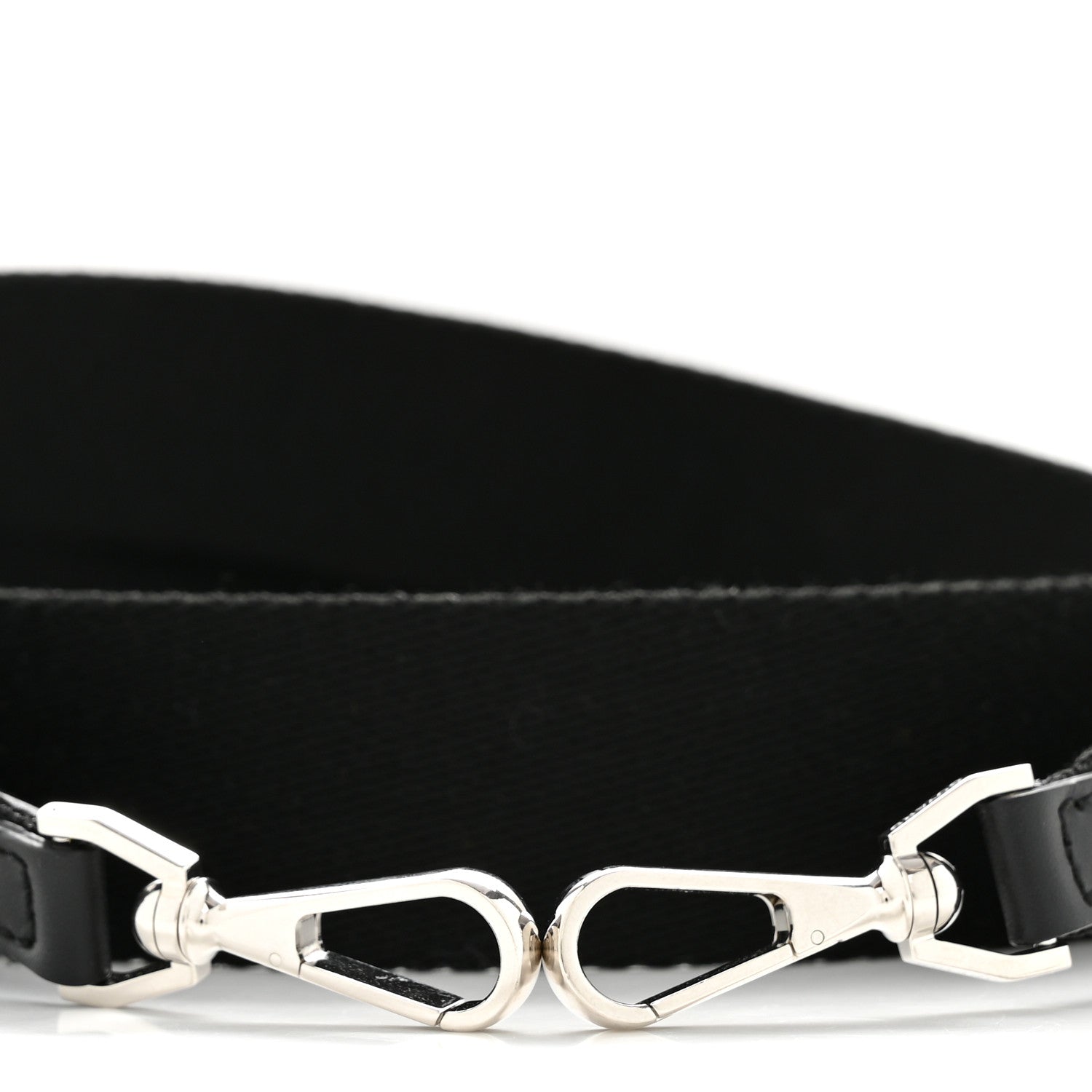 Goyard Canvas Calfskin Adjustable Shoulder Strap Black 3 of 5